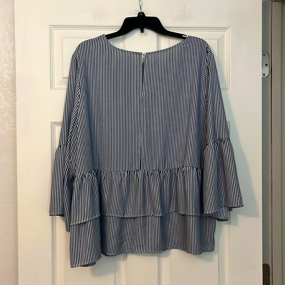 NWOT WOMEN’S PLUS SIZE PEPLUM TOP : SIZE 22 - Picture 4 of 4